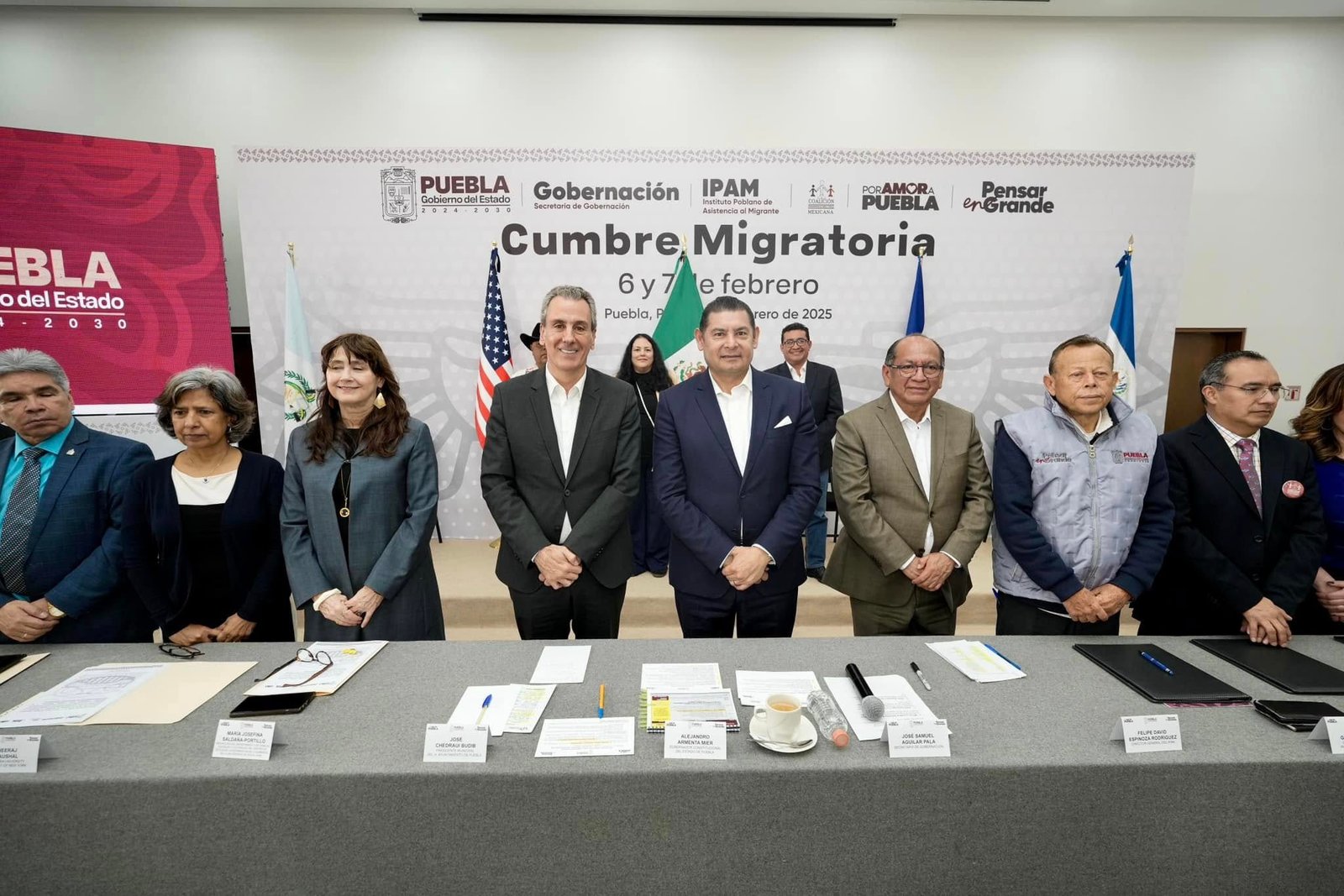 Asistí a la “Cumbre Migratoria” Retos y Oportunidades 2025, impulsada por Coalicion Mexicana y el Gobierno de Puebla