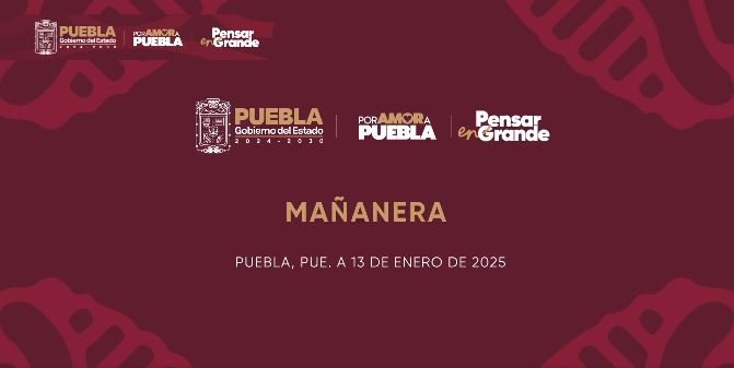 Junto al Gabinete, llevamos a cabo nuestra #MañaneraDePuebla, acompáñanos en la transmisión #EnVivo.