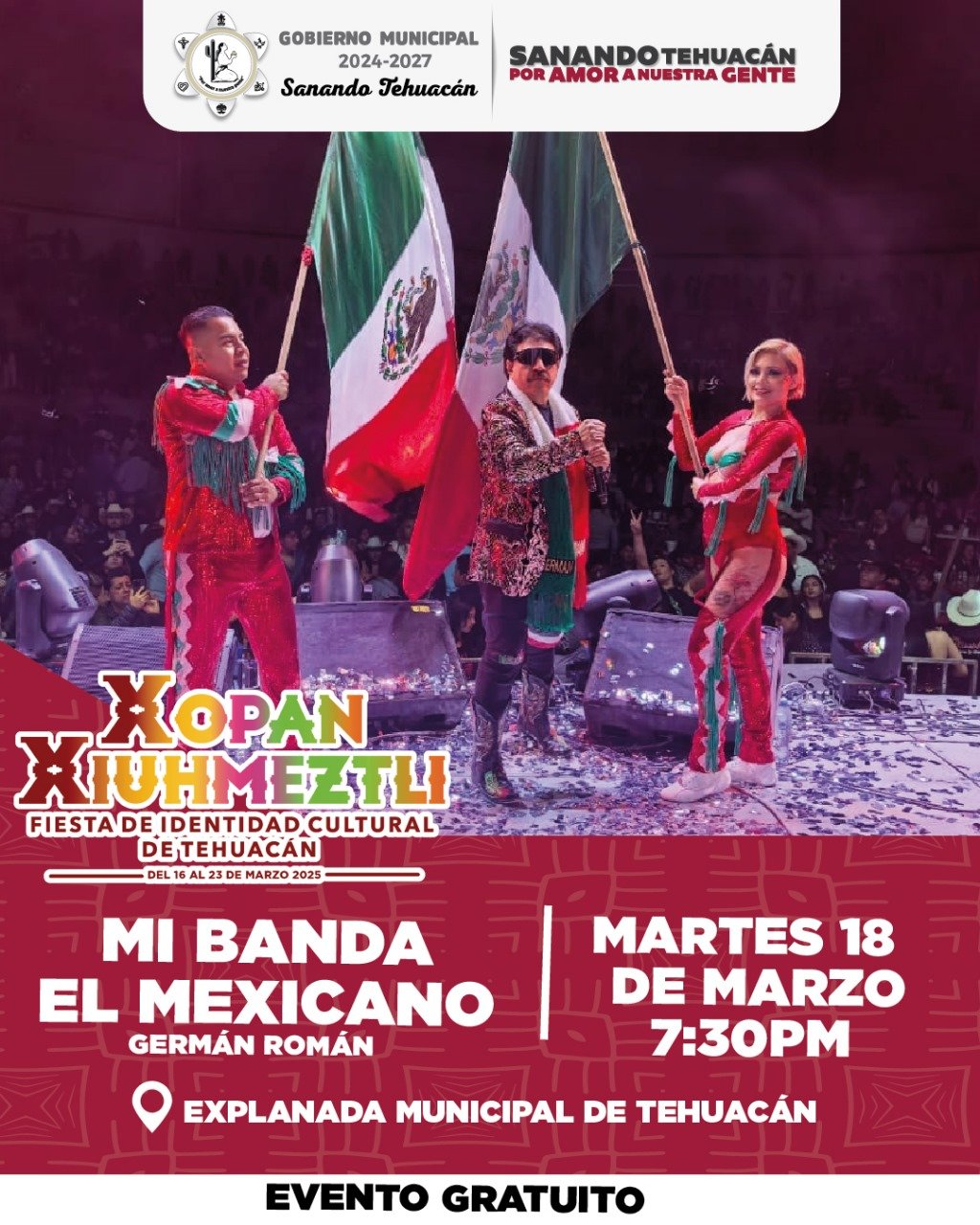 ¡ARRANCA LA FIESTA DE IDENTIDAD CULTURAL DE NUESTRA GRAN CIUDAD DE TEHUACÁN!