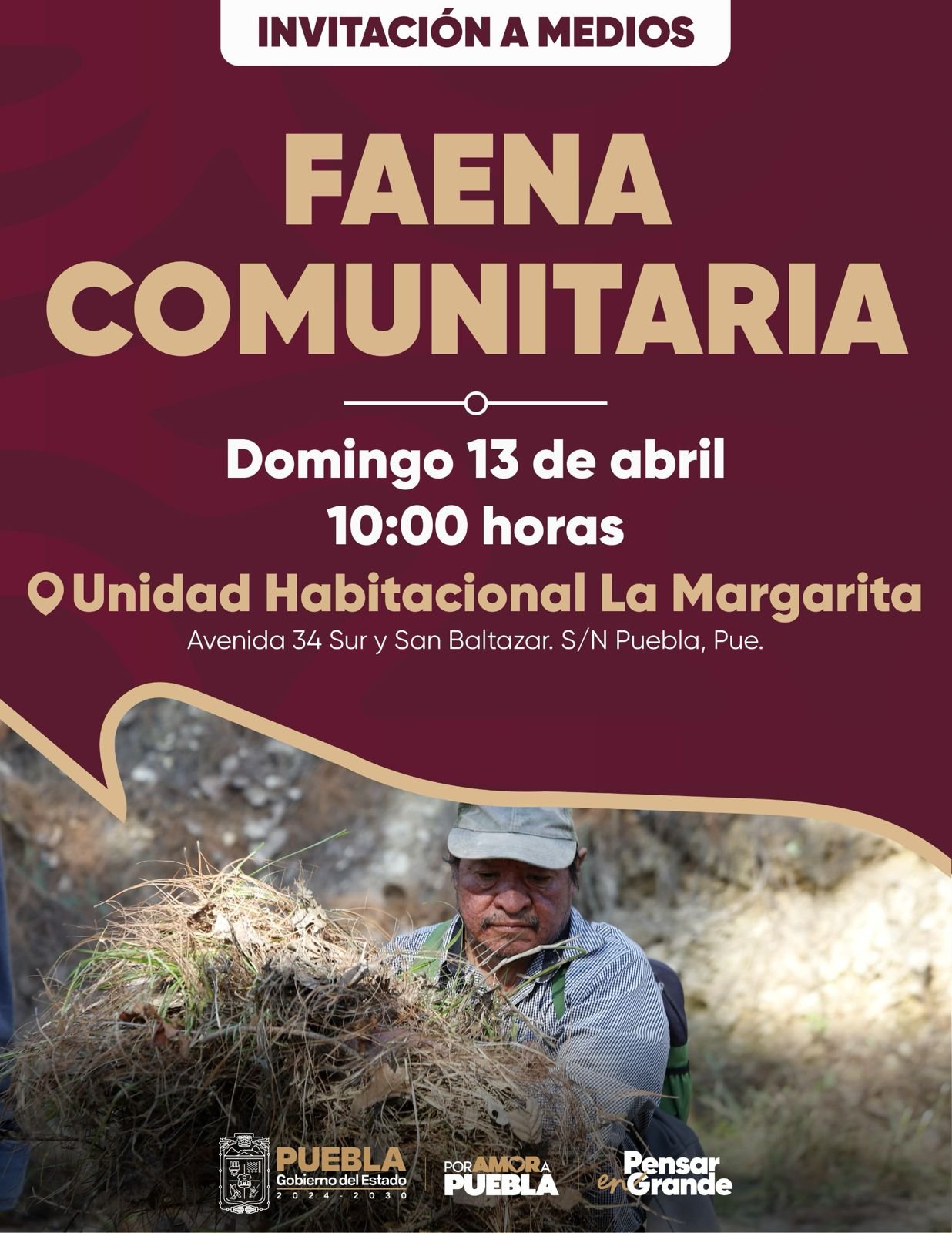 Faena comunitaria en la Barranca del Río Alseseca, colonia La Margarita 🧤🌱