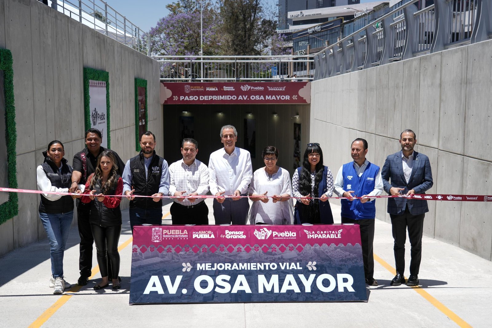 El nuevo distribuidor vial de la Av. Osa Mayor, representa un gran paso para mejorar la movilidad