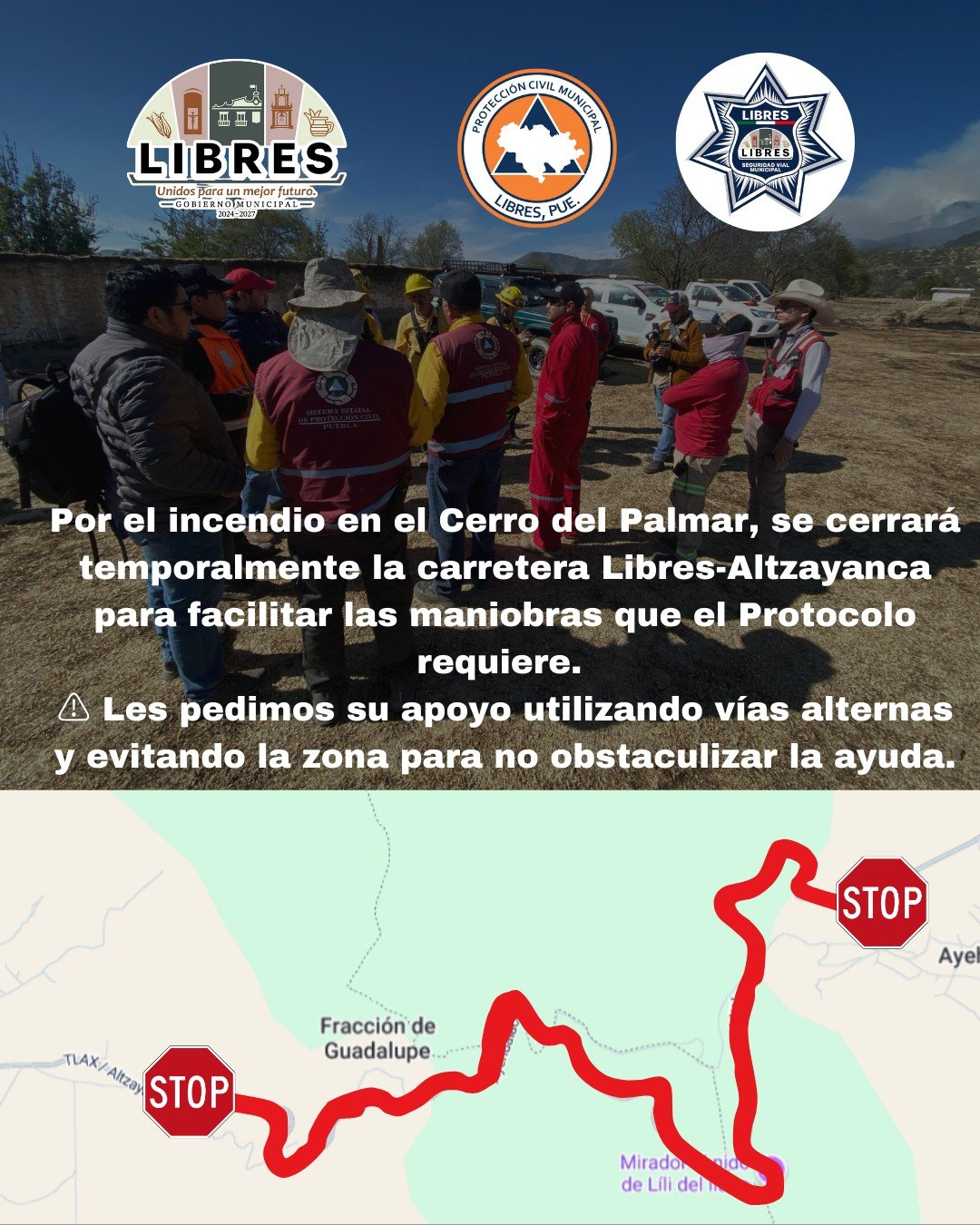 AVISO IMPORTANTE A LA POBLACIÓN