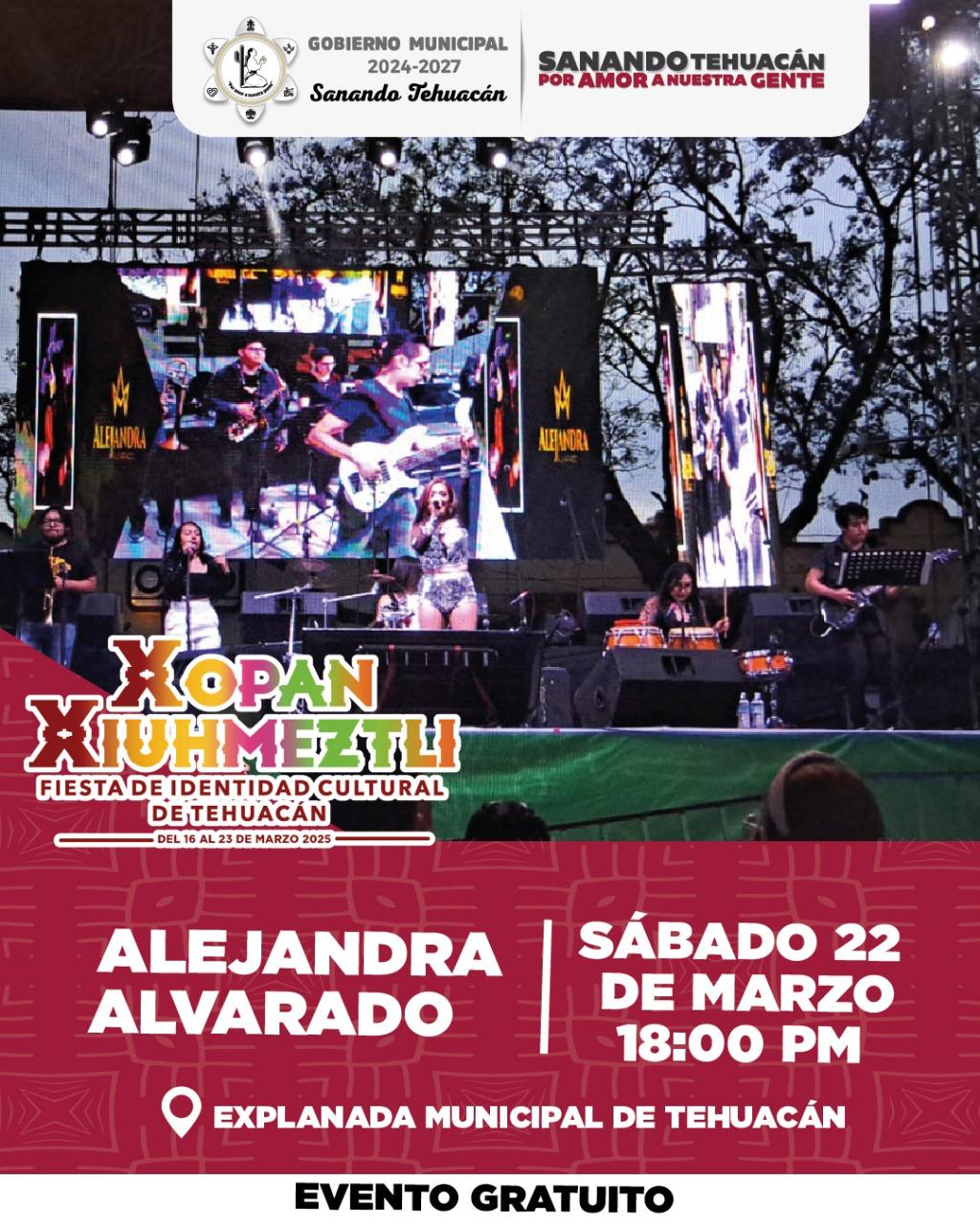 Alejandra Alvarado en el Xopan Xiuhmeztli