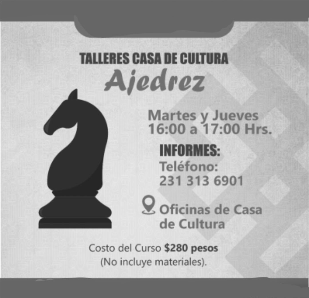 ¡Te invitamos a desarrollar tu mente con el #Ajedrez!