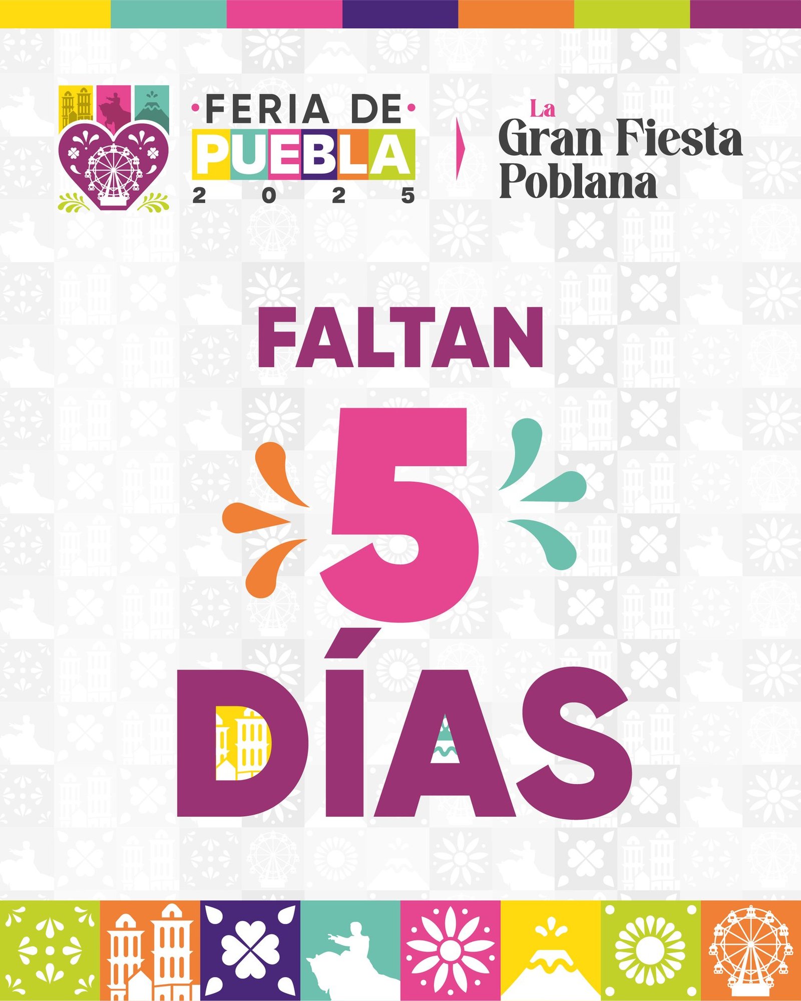 La cuenta regresiva sigue y ya estamos a 5 días del gran comienzo.