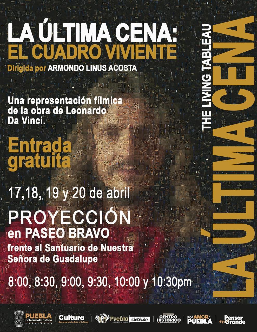 El Gobierno de la Ciudad te invita a disfrutar de “La Última Cena”