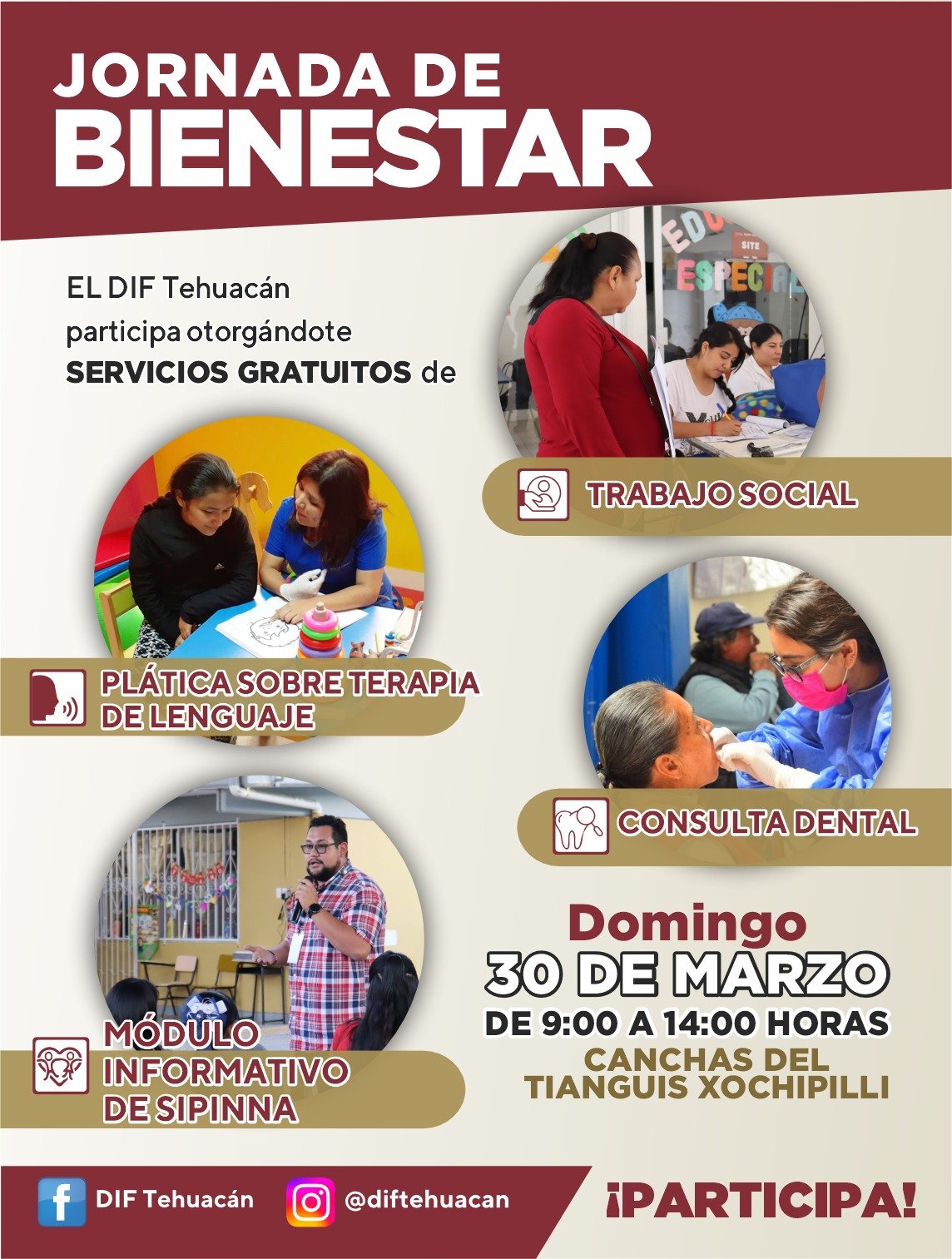 ¡Jornada de Bienestar en Tehuacán!