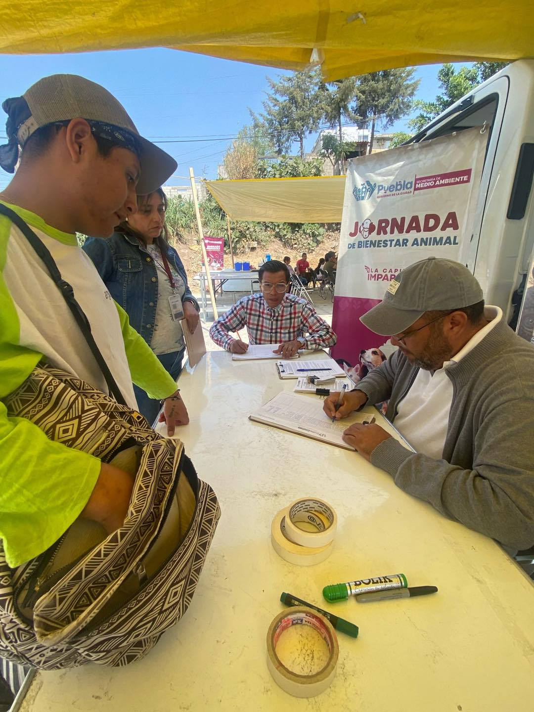 La colonia San José Los Cerritos fue sede de una Jornada Animal organizada por el Gobierno de la Ciudad