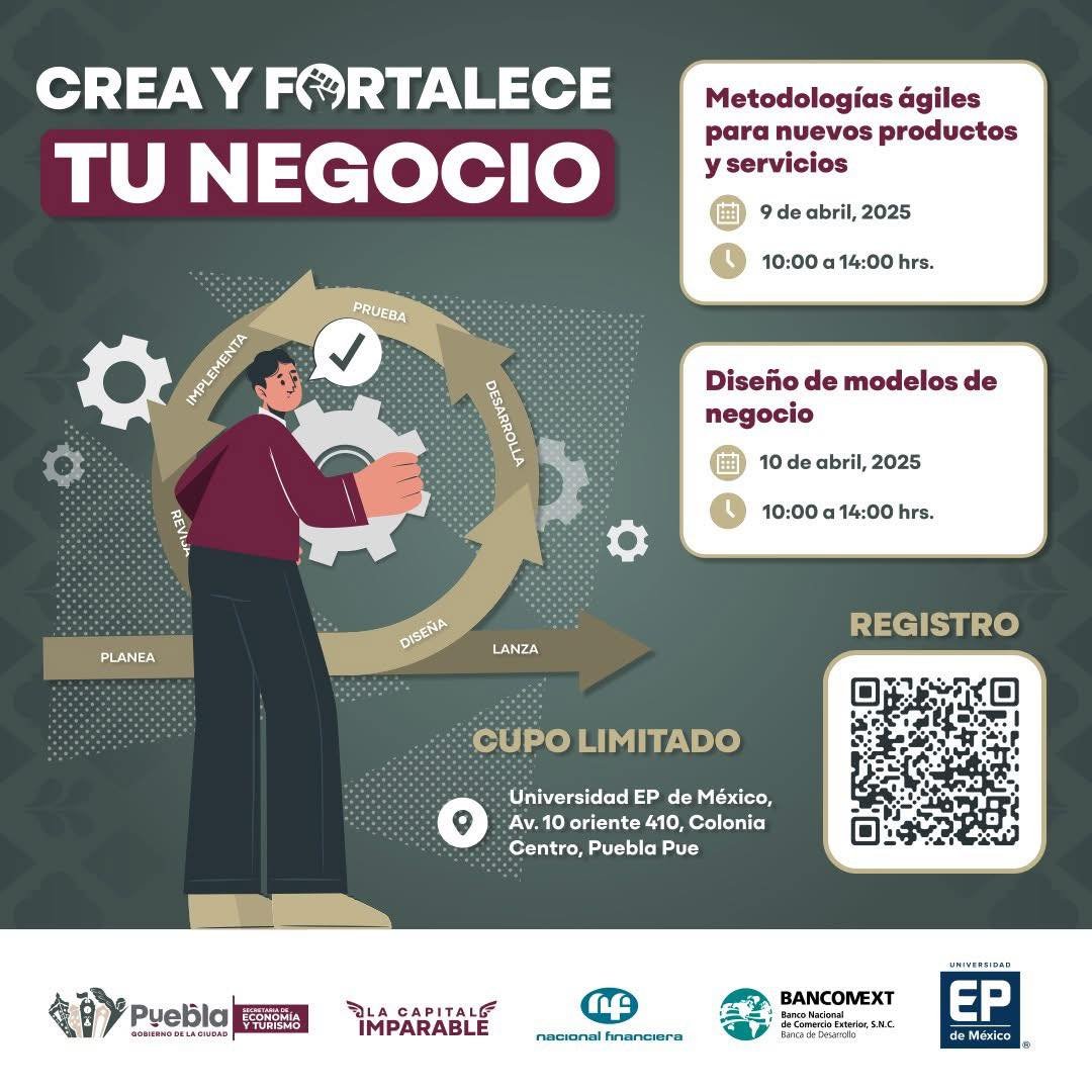 ¡Es hoy! Te esperamos en nuestras capacitaciones gratuitas para hacer crecer tu negocio: