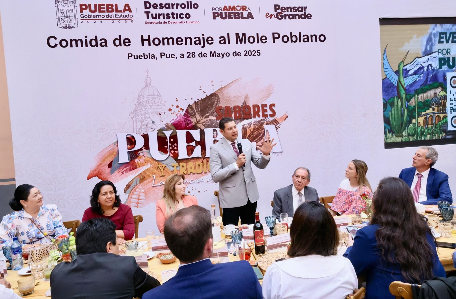 El Estado tiene una composición gastronómica barroca que nos da identidad y nos permite el desarrollo turístico y económico